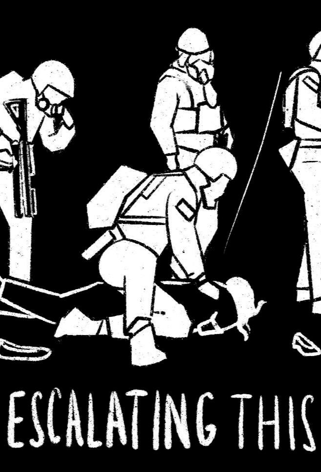 We Came Out Here - Who's Escalating This?